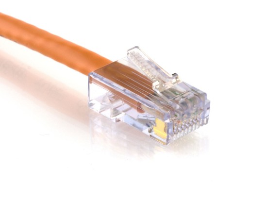 Picture of CAT6 Patch Cable - 25 FT, Orange, Assembled