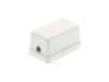 Picture of 1 Port Surface Mount Box - White