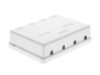 Picture of 4 Port Surface Mount Box - White