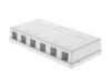 Picture of 6 Port Surface Mount Box - White