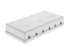 Picture of 6 Port Surface Mount Box - White