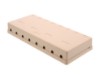 Picture of 8 Port Surface Mount Box - Ivory