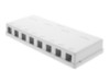 Picture of 8 Port Surface Mount Box - White