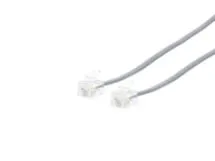 Picture of RJ11 4 Conductor Cross Wired Modular Telephone Cable - 50 FT
