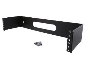 Picture of 2u Wall Mount Bracket - Hinged - Black