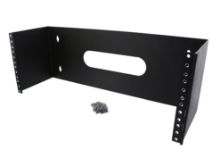 Picture of 4u Wall Mount Bracket - Hinged - Black
