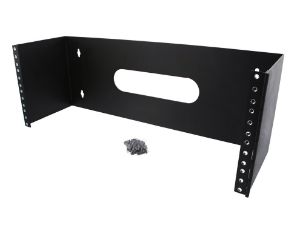 Picture of 4u Wall Mount Bracket - Hinged - Black