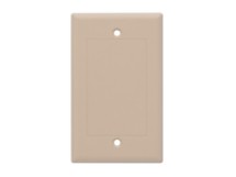 Picture of Blank Keystone Faceplate - Single Gang - Beige