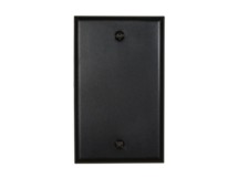 Picture of Blank Keystone Faceplate - Single Gang - Black