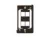 Picture of 4 Port Decorex Face Plate Insert - Black