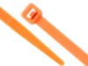 Picture of 8 Inch Orange Standard Cable Tie - 100 Pack