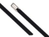 Picture of 8 Inch Standard Plastic Coated Stainless Steel Cable Tie - 100 Pack