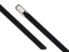 Picture of 8 Inch Heavy Duty Plastic Coated 316 Stainless Steel Cable Tie - 100 Pack