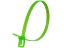 Picture of RETYZ WorkTie 14 Inch Fluorescent Green Releasable Tie - 100 Pack