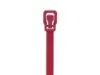 Picture of RETYZ WorkTie 14 Inch Plenum Cranberry Releasable Tie - 100 Pack