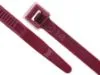Picture of 7 Inch Plenum Rated Nylon Cable Ties - 100 Pack, UV Protected, 50 Lbs Tensile Strength