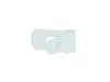 Picture of 1/8 Inch Natural Nylon Cable Clamps - 100 Pack, UV Protected, Screw Mount, RoHS & UL Compliant