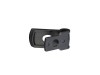 Picture of 1/8 Inch UV Black Nylon Cable Clamps - 100 Pack, Screw Mount, RoHS & UL Compliant