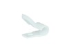 Picture of 3/16 Inch Natural Nylon Cable Clamp - 100 Pack, UV Protected, Screw Mount, RoHS & UL Compliant