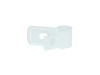 Picture of 3/16 Inch Natural Nylon Cable Clamp - 100 Pack, UV Protected, Screw Mount, RoHS & UL Compliant