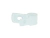 Picture of 5/16 Inch Natural Nylon Cable Clamp - 100 Pack, UV Protected, Screw Mount, RoHS & UL Compliant