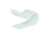 Picture of 3/8 Inch Natural Nylon Cable Clamps - 100 Pack, UV Protected, Screw Mount, RoHS & UL Compliant