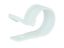 Picture of 3/4 Inch Natural Nylon Cable Clamp - 100 Pack, UV Protected, Screw Mount, RoHS & UL Compliant