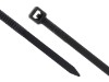 Picture of 4 Inch Black UV Mini Cable Ties - 100 Pack