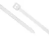 Picture of 6 Inch Natural Nylon Cable Ties - 100 Pack, UL Compliant, 18 Lbs Tensile Strength