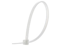 Picture of 6 Inch Natural Nylon Cable Ties - 1000 Pack, UL Compliant, 18 Lbs Tensile Strength