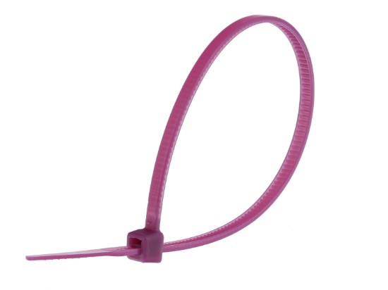 Picture of 6 Inch Purple Mini Nylon Cable Ties - 100 Pack