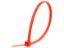 Picture of 6 Inch Red Nylon Cable Ties - 100 Pack, 18 Lbs Tensile Strength, UL Compliant