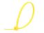 Picture of 6 Inch Yellow Nylon Cable Ties - 100 Pack, 18 Lbs Tensile Strength, UL Compliant