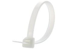 Picture of 8 Inch Natural Heavy Duty Nylon Cable Ties - 100 Pack