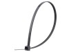 Picture of 11 7/8 Inch Black UV Standard Cable Tie, 1000 Pack, Nylon 6/6, 50 Lbs Tensile Strength, UL 94V-2