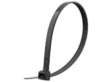 Picture of 11 Inch Black UV Heavy Duty Nylon Cable Ties - 1000 Pack