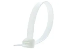 Picture of 11 Inch Natural Extra Heavy Duty Cable Ties - 100 Pack, 250 Lbs Tensile Strength, Nylon 6/6