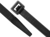 Picture of 13.5 Inch Black UV Heavy Duty Cable Ties - 100 Pack, Nylon, UL 94V-2, 120 Lbs, -40⁰C to 85⁰C