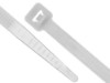 Picture of 14 Inch Natural Nylon Cable Ties - 100 Pack, 50 Lbs Tensile Strength, UL Compliant