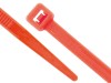 Picture of 14 Inch Orange Nylon Cable Ties - 100 Pack, 50 Lbs Tensile Strength