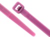 Picture of 14 Inch Purple Nylon Cable Ties - 100 Pack, 50 Lbs Tensile Strength, UL Compliant