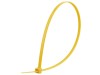 Picture of 14 Inch Yellow Nylon Cable Ties - 100 Pack, 50 Lbs Tensile Strength, UL Compliant