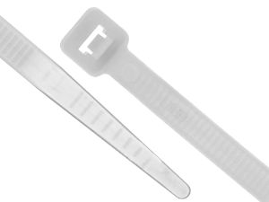 Picture of 15 Inch Natural Nylon Cable Ties - 100 Pack, 50 Lbs Tensile Strength, UL Compliant