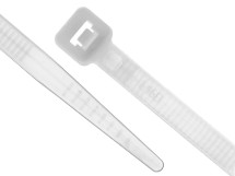 Picture of 17 Inch Natural Nylon Cable Ties - 100 Pack, 50 Lbs Tensile Strength, UL Compliant