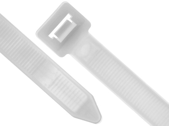 Picture of 21 Inch Natural Extra Heavy Duty Cable Tie - 100 Pack, Nylon, 250 Lbs Tensile Strength