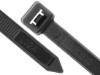 Picture of 36 Inch Black UV Heavy Duty HVAC Cable Ties - 100 Pack, 175 Lbs Tensile Strength, UL Compliant