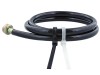 Picture of 36 Inch Black UV Heavy Duty HVAC Cable Ties - 100 Pack, 175 Lbs Tensile Strength, UL Compliant