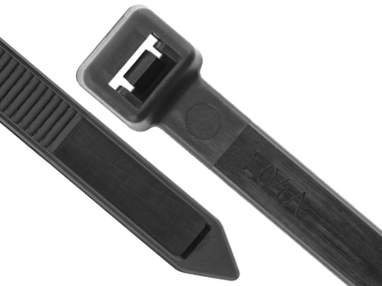 Picture of 60 Inch Black UV Heavy Duty HVAC Cable Ties - 50 Pack