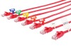 Picture of 4 Inch Orange Mini ID Cable Tie w/ Outside Flag - 100 Pack