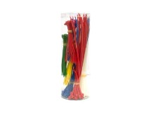 Picture of 300 Piece Multi-Color Nylon Cable Tie Kit